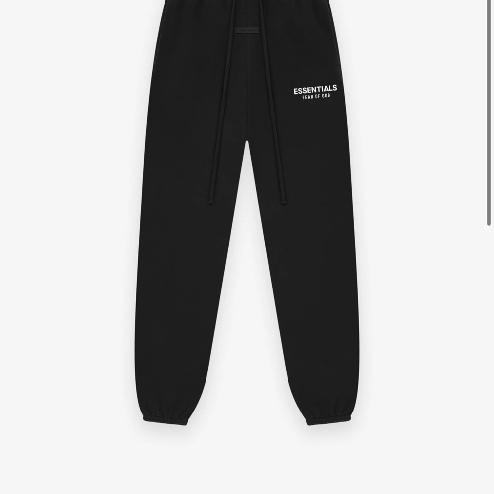Fear of God Essentials Black Joggers